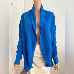 Lilly Pulitzer Bayview 100% Cashmere Cardigan in Blue M